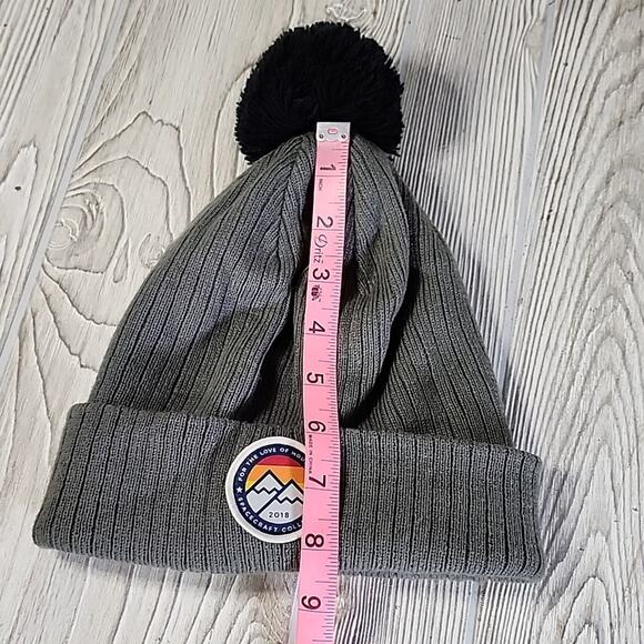 Space Craft Collection For The Love Of Mountains Grey Knit Hat, Beanie - Picture 6 of 7